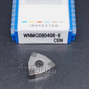 WNMG432 CBN-6 / WNMG080408 CBN-6 Inserto de acero endurecido hecho de nitruro de boro - Imagen 1 de 1