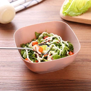 Plastic Bowl Unbreakable Easy to Clean Large Food Grade Rice Bowl Large - Picture 1 of 11
