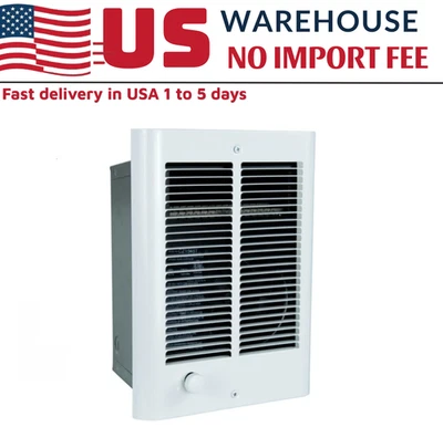 Calentador de pared eléctrico serie Qmark COS-E 1500/750W 120V doble vatio CZ1512T Foto 1 de 3