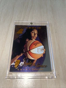 1997 Pinnacle Inside WNBA - Lisa Leslie #73 Court Collection -RARE RC Rookie - Picture 1 of 2