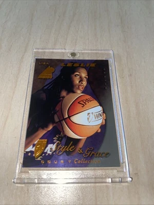 1997 Pinnacle Inside WNBA - Lisa Leslie #73 Court Collection -RARE RC Rookie - Image 1 of 2