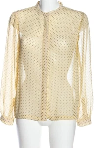 ICHI Blusa-camisa Mujeres Blusa Talla EU 36 crema-negro look casual - Imagen 1 de 5