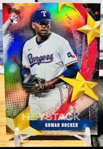 2025 Topps Baseball Kumar Rocker Stars of MLB #SMLB-54 RC Texas Rangers Rookie - Picture 1 of 2