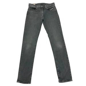 Levi's 511 Jeans Charcoal Mens 34W 35L Slim Straight Fit Stretch Denim Zip Fly - Picture 1 of 14