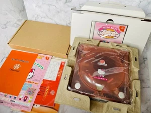 Sega Dreamcast  Console Hello Kitty Skeleton Pink w/ Controller Keyboard NTSC-J - Picture 1 of 8