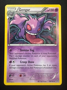 Gengar - Breakthrough Non-Holo - Rare 60/162 - Pokemon Card - Picture 1 of 1