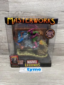 Marvel Legends Masterworks Spider-man Green Goblin Figure Statue 2006 Toybiz - Picture 1 of 3