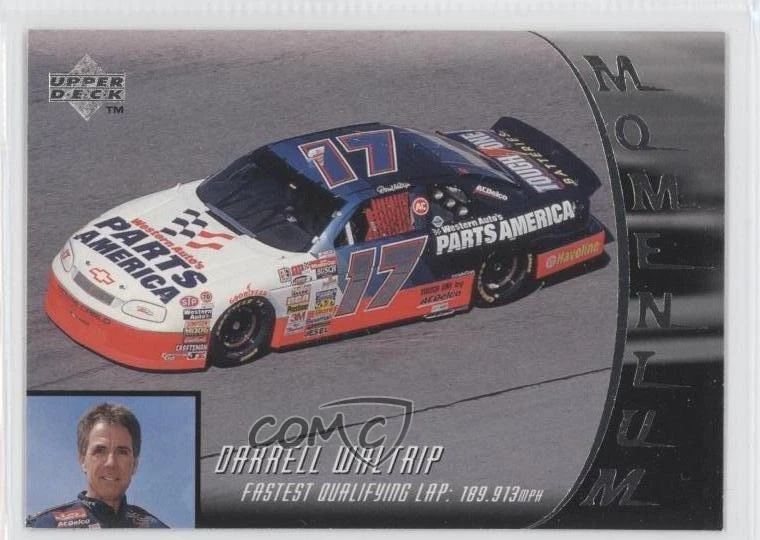 1997 Upper Deck Victory Circle Momentum Darrell Waltrip #67 HOF - Image 1 of 2