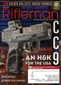AMERICAN RIFLEMAN MAGAZINE May 2025 - H&K CC9 9mm - Golden Bullseye Awards - Picture 1 of 1