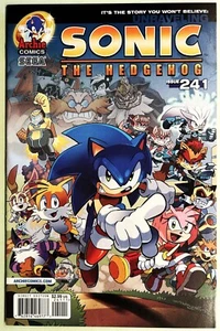 SONIC The HEDGEHOG Comic Book Issue #241 November 2012 AMY ROSE Bagged Board NEW - Picture 1 of 3