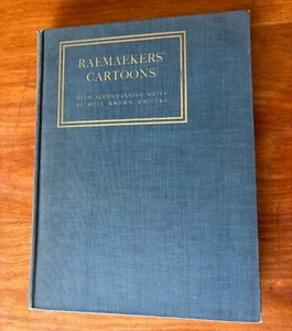 LOUIS RAEMAEKERS CARTOONS 1917 HC DOUBLEDAY, PAGE WW1 COLOR PLATES - Picture 1 of 11