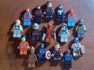 Lego Lot Minifigure Marvel Superheroes Avengers Used Damaged Comic Con 6866 - Picture 1 of 8
