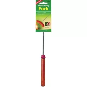 (4) Coghlans 6.5 In. to 34 In. Telescoping Chrome-Plated Metal Hot Dog Fork - Picture 1 of 1