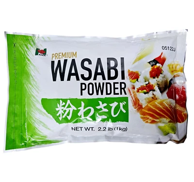 (2.2 LB, 1kg) Hana Premium Horseradish Wasabi Powder Bulk, Free Shipping!