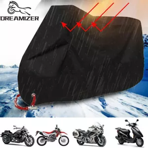 Cubierta de motocicleta XXXL impermeable polvo de nieve para Harley Davidson Honda Sportster - Imagen 1 de 12