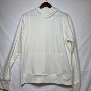 Pullover con capucha para mujer Marmot La Linea marfil agujeros para el pulgar suave ropa de salón talla XL - Imagen 1 de 11