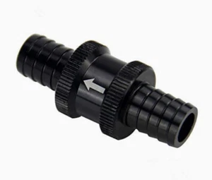 1/2" 12mm Non Return One Way Fuel Check Valve Aluminium Alloy Petrol Diesel NEW - Picture 1 of 3