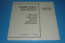 "FAMOUS TENORS ARIAS AND DUETS" - CLASSICAL RECORD ALBUM LP - VOCE - SEALED 