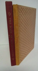 THE Book of ECCLESIASTES, Limited Editions Club, 1968 in Slipcase  - Picture 1 of 11