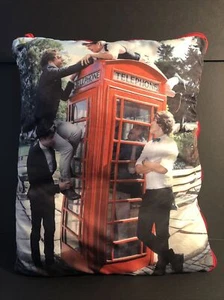 One Direction Harry stiles Fan Storage Pillow , Unique 15x11” Satin B10 - Picture 1 of 8