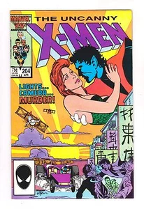 UNCANNY X-MEN 204 VF/NM) SOLO NIGHTCRAWLER STORY, CHRIS CLAIRMONT (SHIPS FREE)* - Picture 1 of 1