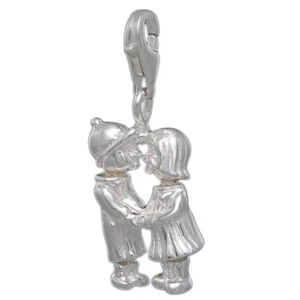 MELINA Charm Anhänger verliebtes Paar Silber 925 - Picture 1 of 1