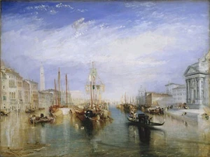 The Grand Canal, Venice Painting by Joseph Mallord William Turner Reproduction - Picture 1 of 3