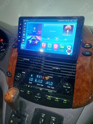 Rádio de carro Android 15 CarPlay GPS RDS WIFI FM para Toyota Sienna 2004-2010 2+32GB - Imagem 1 de 4