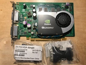 PNY NVIDIA Quadro FX 570 (VCQFX570-PCIE) 256MB PCI Express x16 Dual DVI - Picture 1 of 8