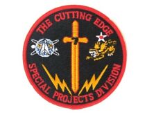 USAF Area 51 Special Projects Division Cutting Edge Military Space Warfare Patch