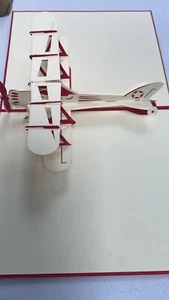 Colourful 3D Pop Up Birthday Card: Aeroplane design for Special Occasion - Picture 1 of 3