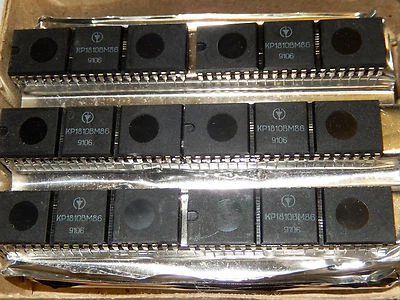 CPU vintage URSS KR1810VM86 clon i8086.NOS.Lote de 1 pieza. Foto 1 de 2