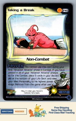 [MP] Taking a Break #P10 - Dragonball Z: - DBZ TCG CCG 4282 - Image 1 of 2