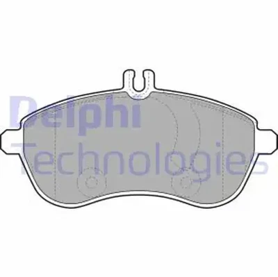 Pastillas de freno semimetálico LP2028 DELPHI para MERCEDES-BENZ CLASE C T-Model - Imagen 1 de 4