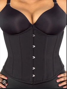Orchid Corset Plus Size Cotton Romantic Curve Longline Underbust Corset Size 38 - Picture 1 of 9