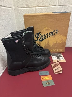 BOTAS DANNER ACADIA DE CUERO HECHAS EN EE. UU. Para hombres TALLA 9 D Grado Militar Raras Foto 1 de 4