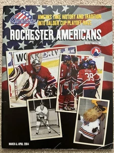 2003-04 Rochester Americans Program March-April 2004 - Picture 1 of 3