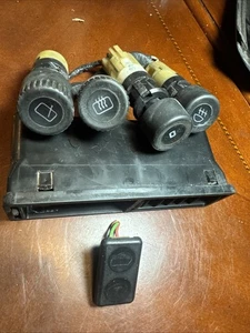 1978-1988 PORSCHE 928 S BOX OF 6 PARTS DASH FOG LIGHT SWITCH & OTHER SWITCHES - Picture 1 of 24