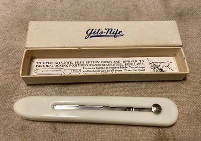 Gits-Nife CHICAGO Retractable Knife “RAHR” Advertising - NIB - Image 1 of 4