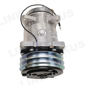 Nuevo compresor de aire acondicionado SD510 9704118 para tractor Holland 276V 836V 846V 976V - Imagen 1 de 8