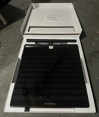 WITHINGS BODY SCAN SMART SCALE WBS08 BLACK IN NEW ORIGINAL BOX - Image 1 of 4