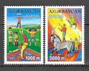 Aserbaidschan 2002 Europa Yvert Nr. 431 und 432 postfrisch ** postfrisch - Bild 1 von 1