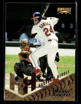 1996 Pinnacle #278 Manny Ramirez Card Cleveland Indians - Image 1 of 2