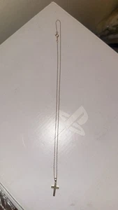 1/20 14k Gold gefüllt Kreuz Halskette - Bild 1 von 5
