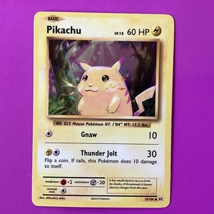 Pikachu Pokemon XY Evolutions 35/108 Cracked Ice Holo 2016 MC - Bild 1 von 7