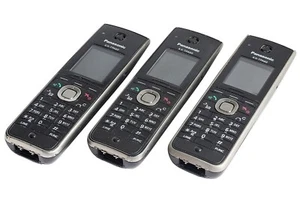 3x słuchawka Panasonic KX-TPA60 SMART DECT SIP - ślady użytkowania (bez akcesoriów) - Zdjęcie 1 z 2