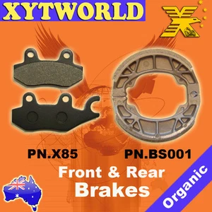 FRONT REAR Brake Pads Shoes For KYMCO Yup 50 2002-2004 2005 2006 2007 2008 2009 - Picture 1 of 3