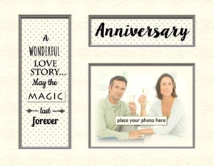 Memory Mounts 10x8 Frame Mount - Anniversary - Bild 1 von 1