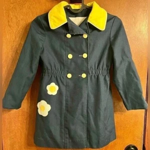 Retro J.C Penney Youth Girls peacoat - Picture 1 of 5
