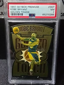 1997 Skybox Premium Golden Touch KOBE BRYANT #3GT PSA 7 - Bild 1 von 2